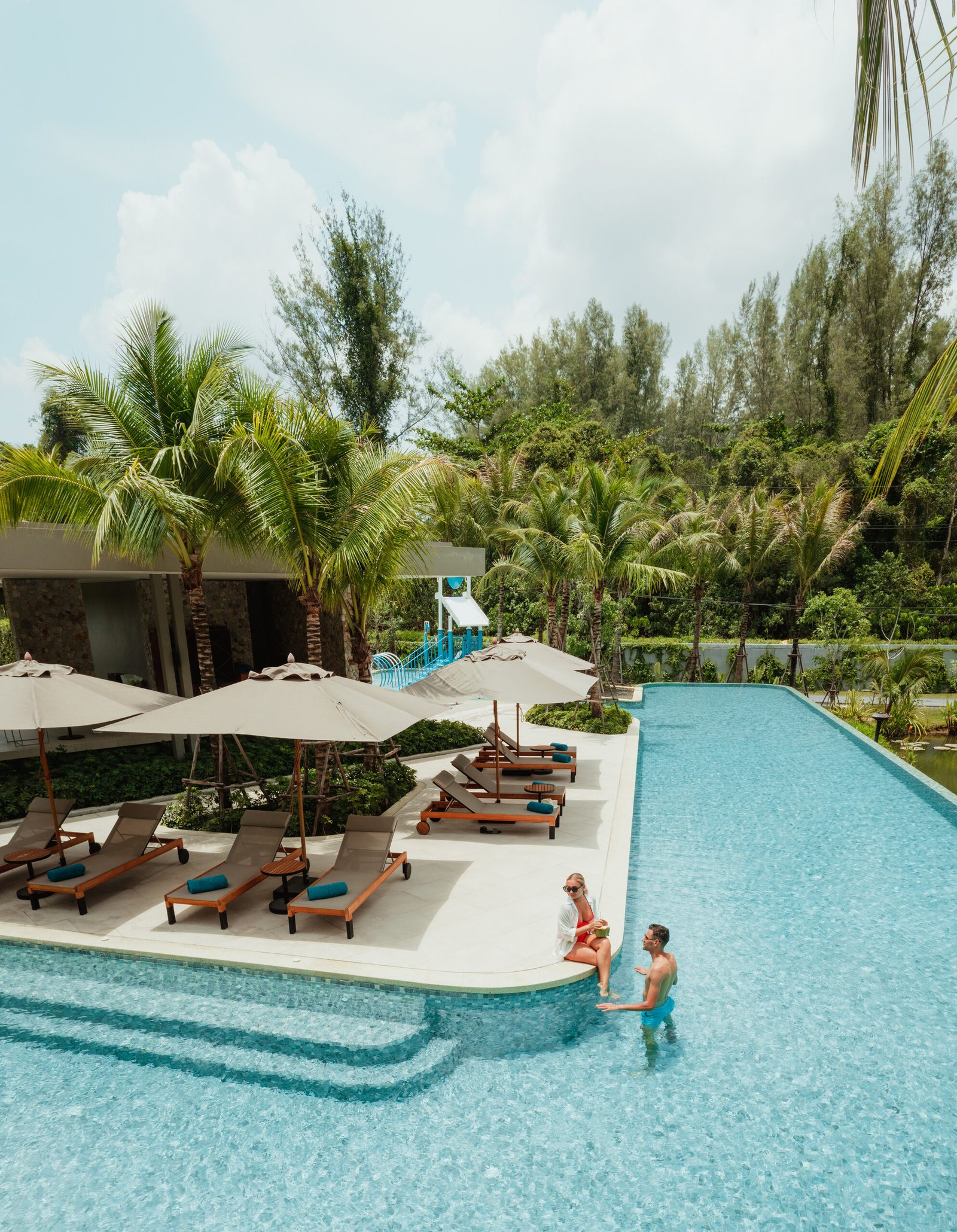 Lakeside pool at Layan Bay